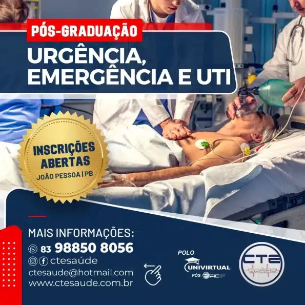 Pós graduação urgência, emergência e UTI em joão pessoa