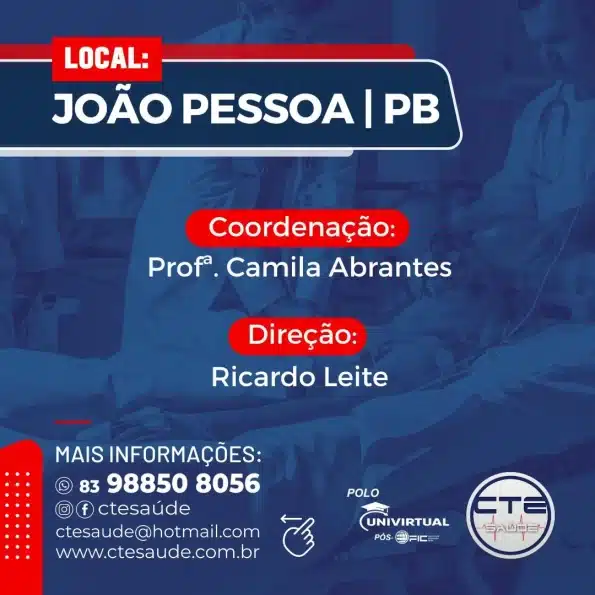 Pós graduação urgência, emergência e UTI em joão pessoa