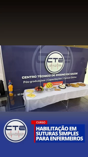 curso habilitação em sutura em joão pessoa pb cte saúde