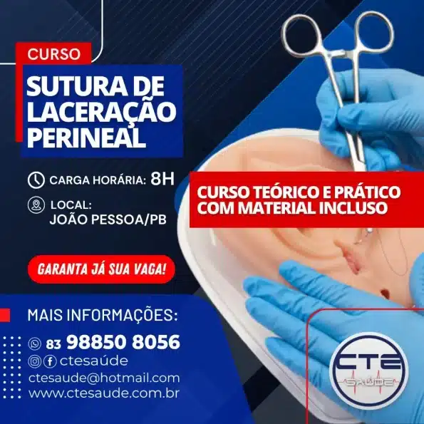 Curso Sutura de Laceração Perineal